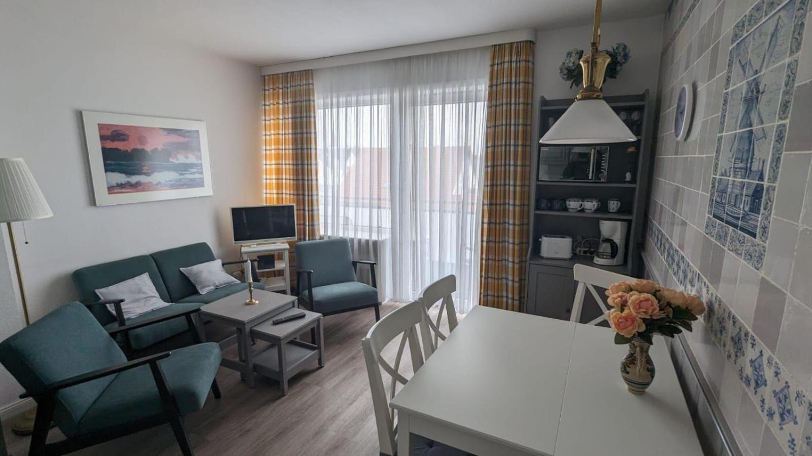 Kleine-Niedliche-Friesenwohnung Westerland Bagian luar foto