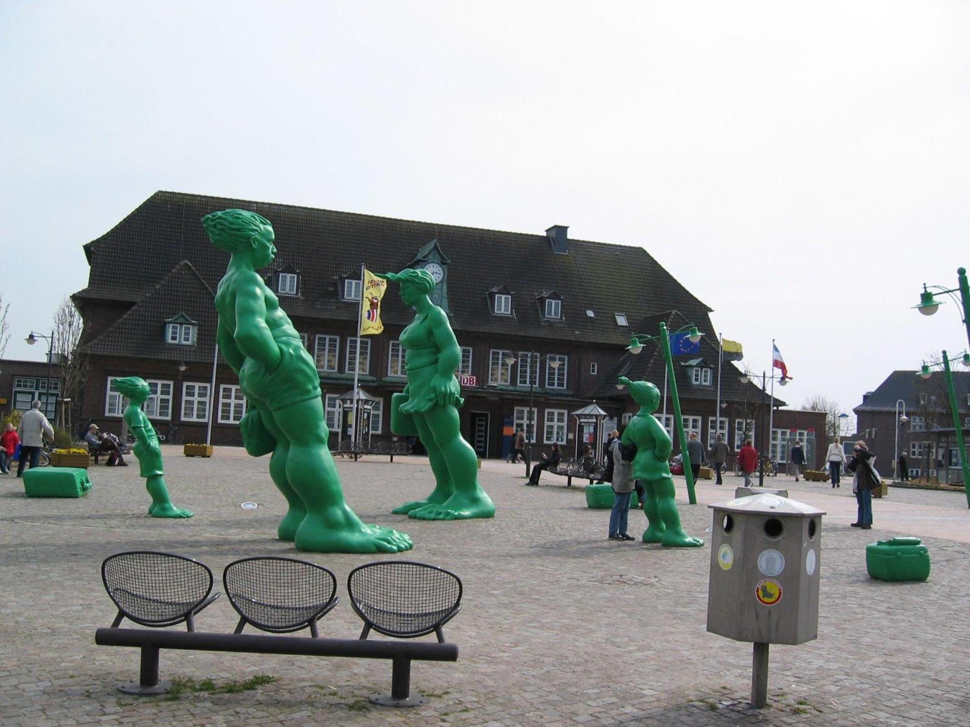 Kleine-Niedliche-Friesenwohnung Westerland Bagian luar foto