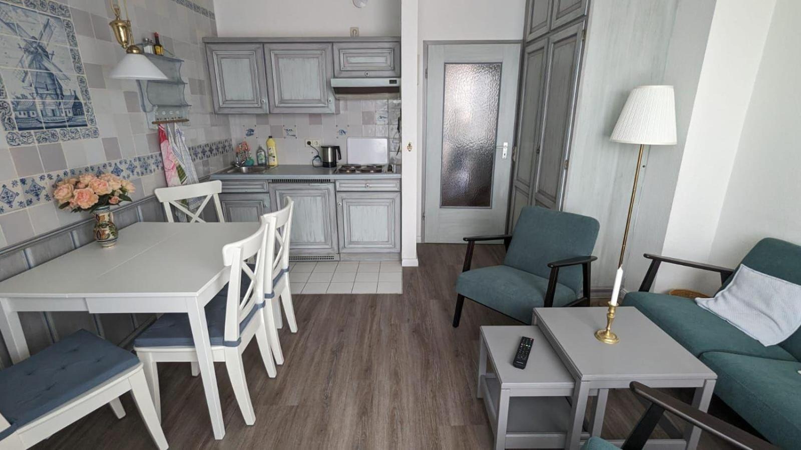 Kleine-Niedliche-Friesenwohnung Westerland Bagian luar foto